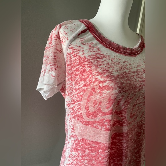 Coca-Cola Shirt, open back, Medium, purchased at boutique, women’s, SUPER CUTE - Picture 3 of 7
